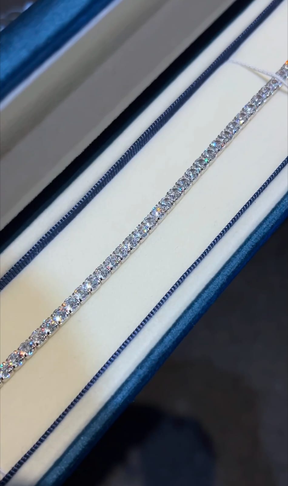 The Glow Premium Crystal Line Jewelry Bracelet