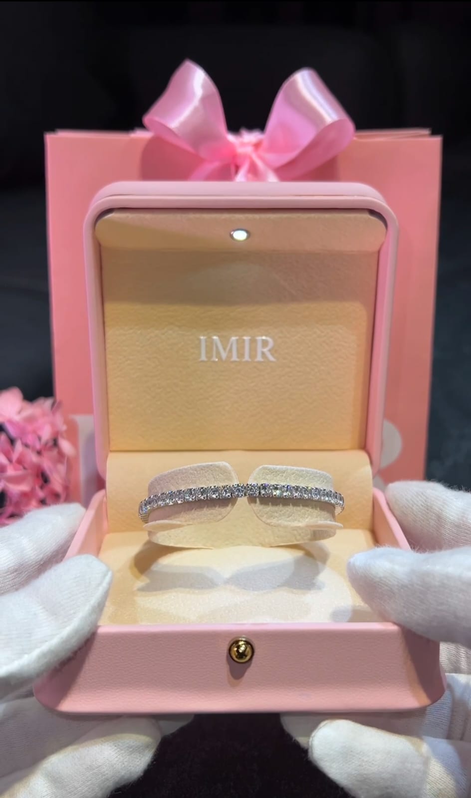 Classic Sterling Silver Lab-Diamond Tennis Bracelet